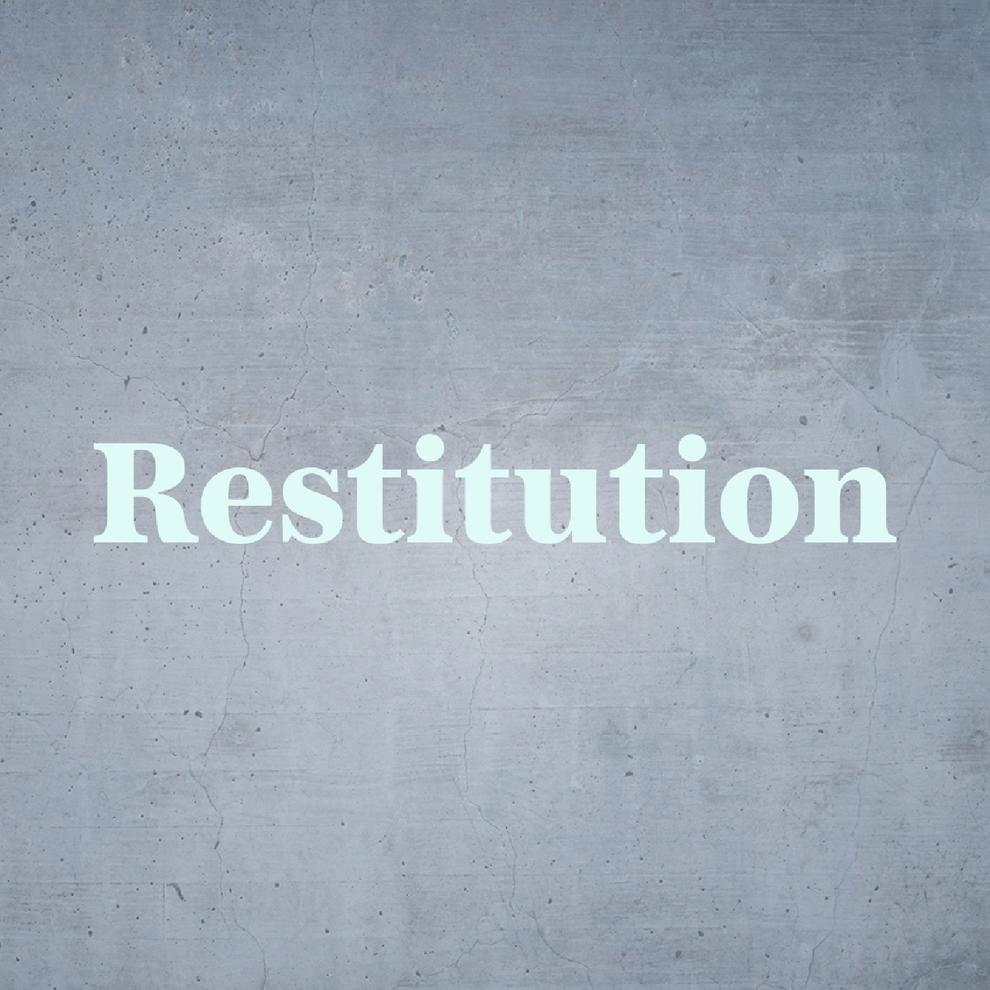 cover of episode Restitution